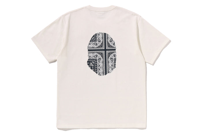 PAISLEY PATTERN APE HEAD TEE