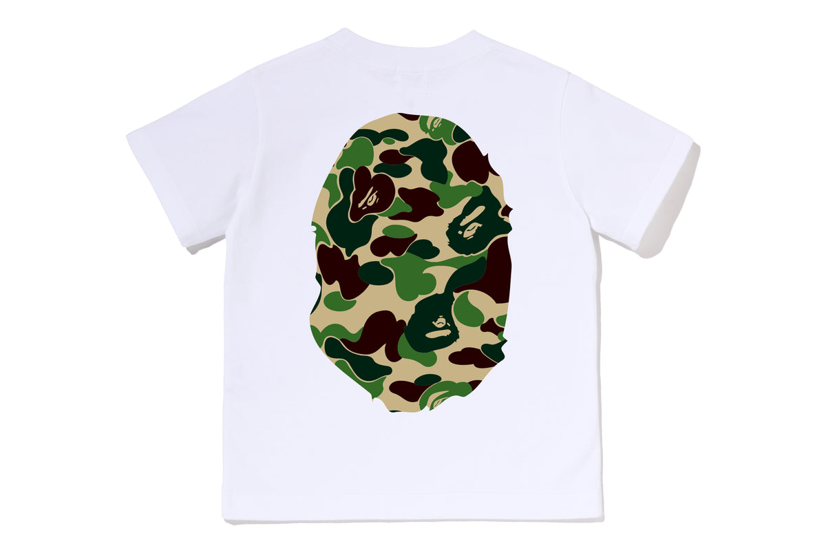 ABC CAMO BIG APE HEAD TEE KIDS