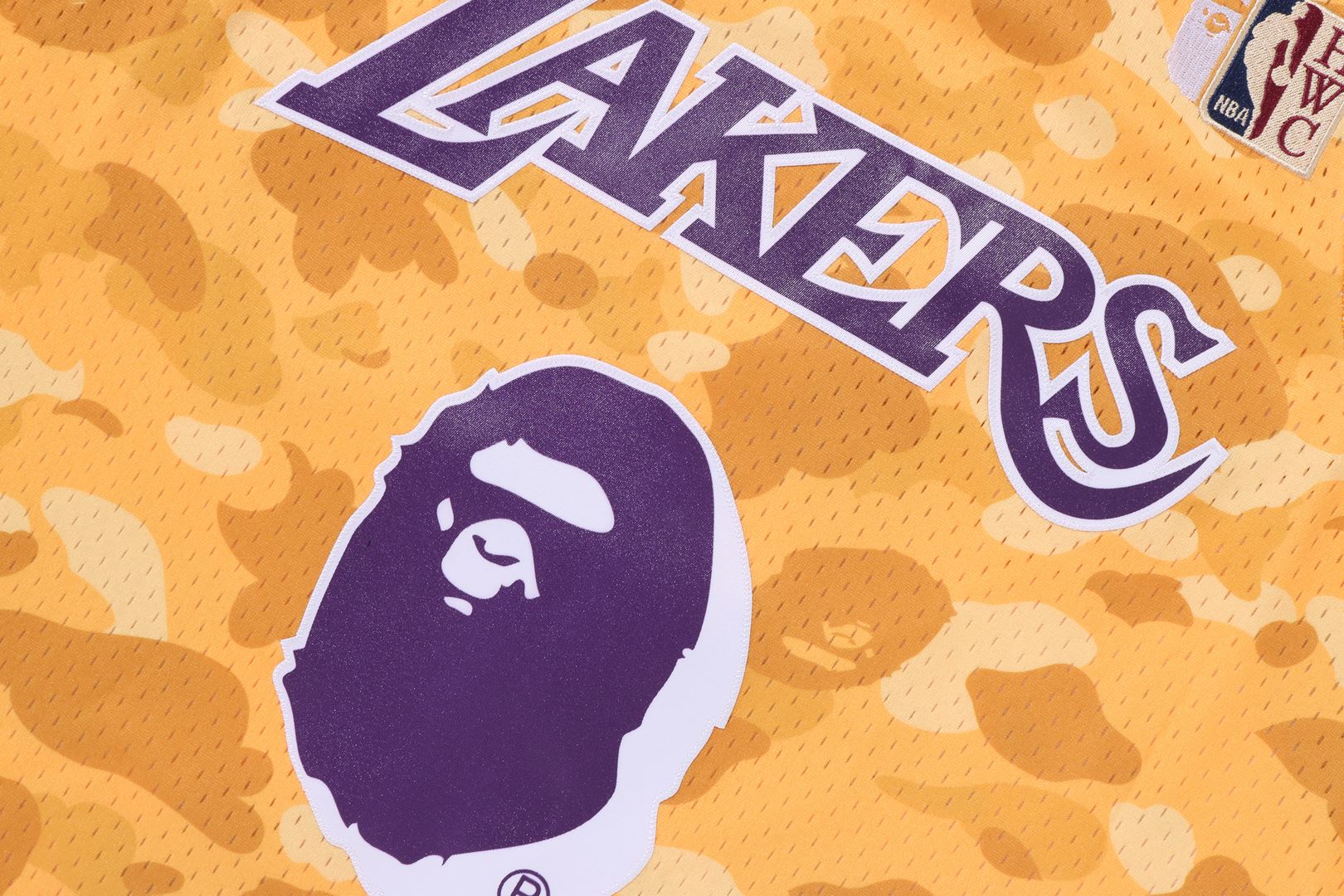 BAPE X M&N NBA - LOS ANGELES LAKERS SWINGMAN JERSEY – eu.bape.com