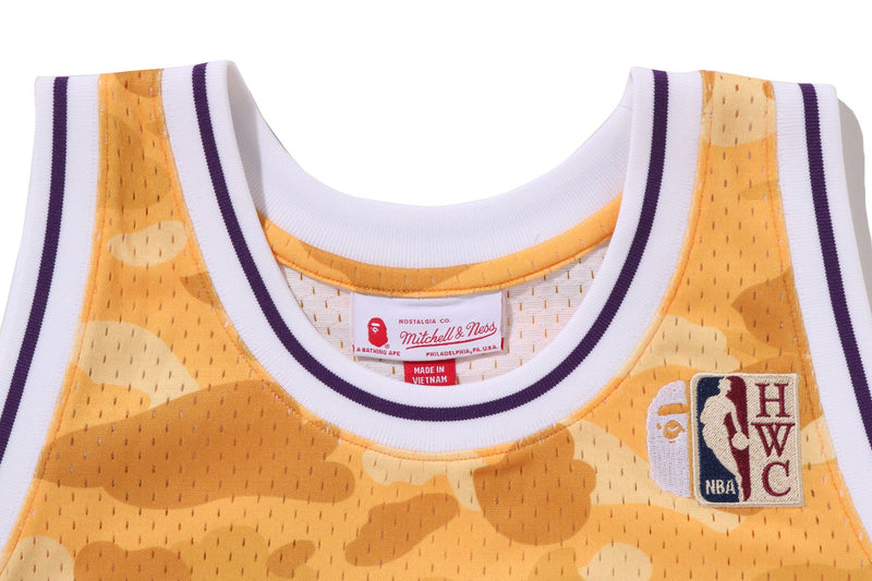 BAPE X M&N NBA - LOS ANGELES LAKERS SWINGMAN JERSEY