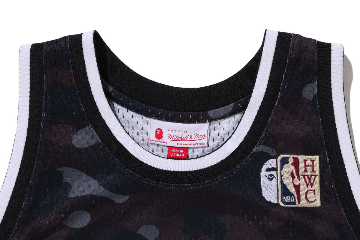 BAPE X M&N NBA - NEW JERSEY NETS SWINGMAN JERSEY