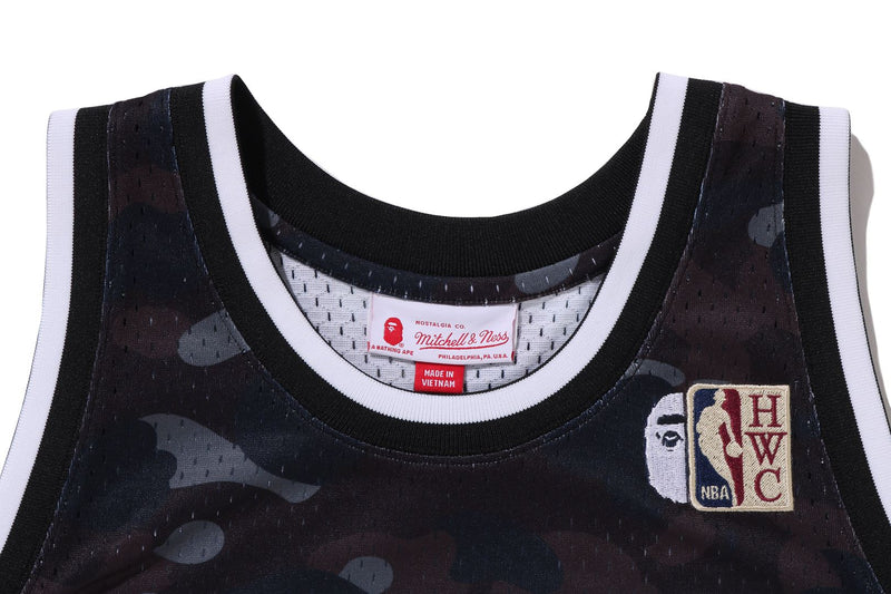 BAPE X M&N NBA - NEW JERSEY NETS SWINGMAN JERSEY