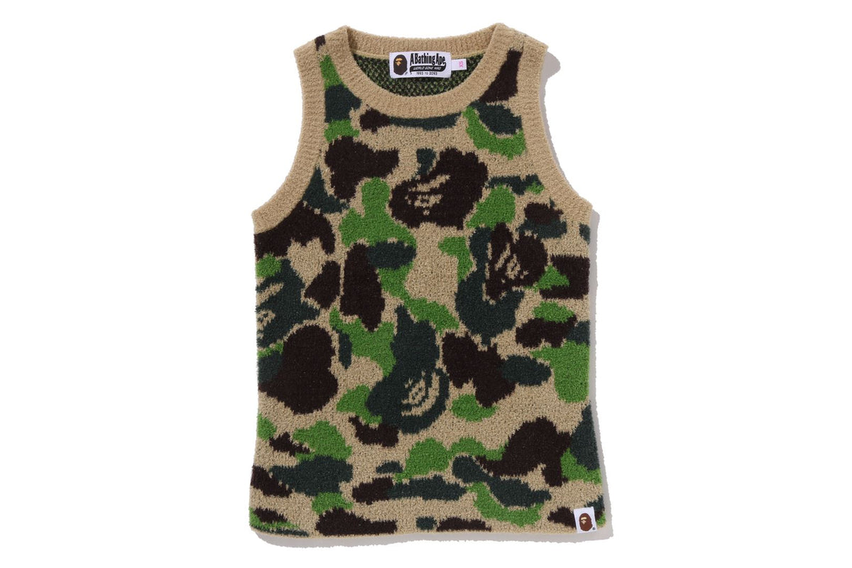 ABC CAMO TOWEL JACQUARD TANK TOP LADIES