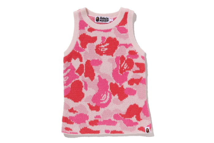 ABC CAMO TOWEL JACQUARD TANK TOP LADIES