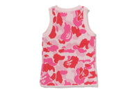 ABC CAMO TOWEL JACQUARD TANK TOP LADIES