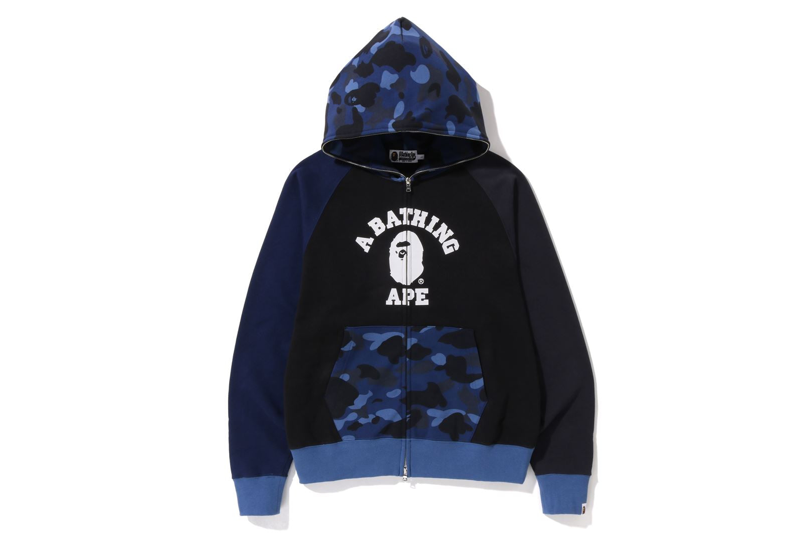 COLOR CAMO RELAXED FIT FULL ZIP HOODIE MENS – eu.bape.com