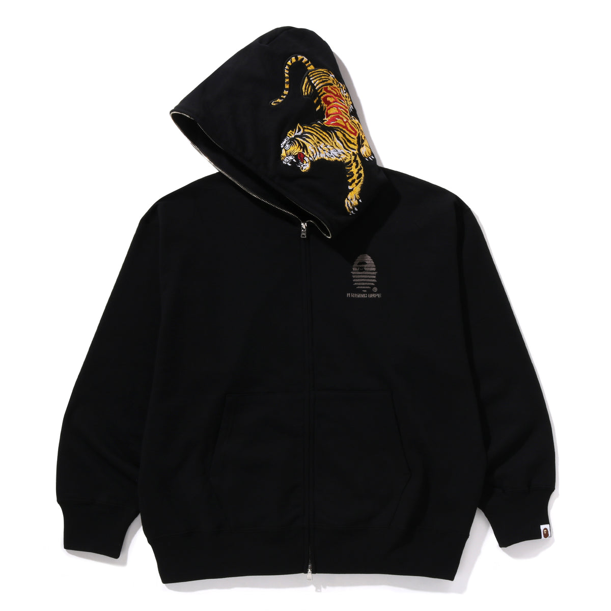 TIGER AND DRAGON RELAXED FIT FULL ZIP HOODIE