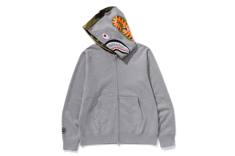 1ST SHARK FULL ZIP HOODIE MENS