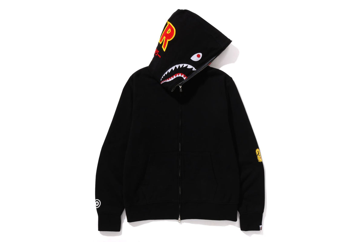 2ND SHARK FULL ZIP HOODIE MENS