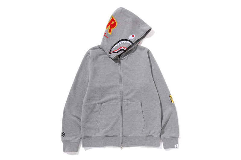 2ND SHARK FULL ZIP HOODIE MENS