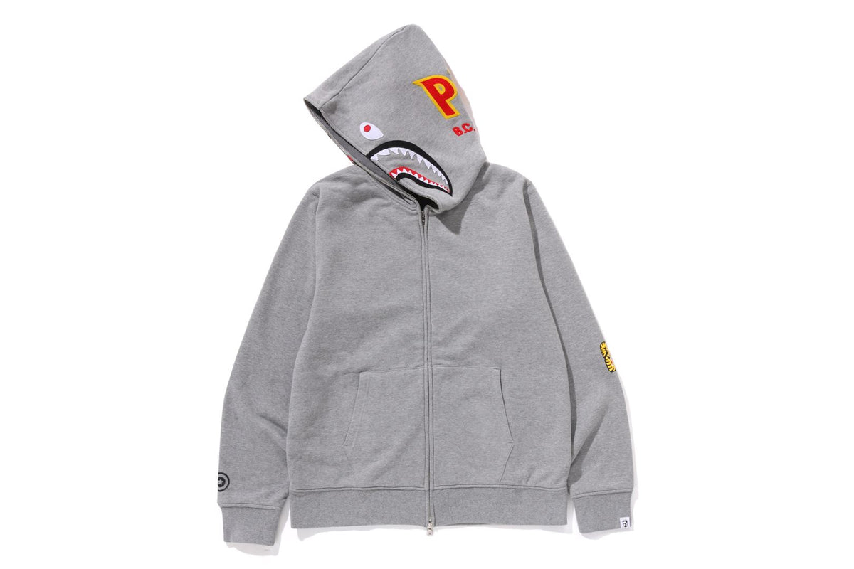 2ND SHARK FULL ZIP HOODIE MENS