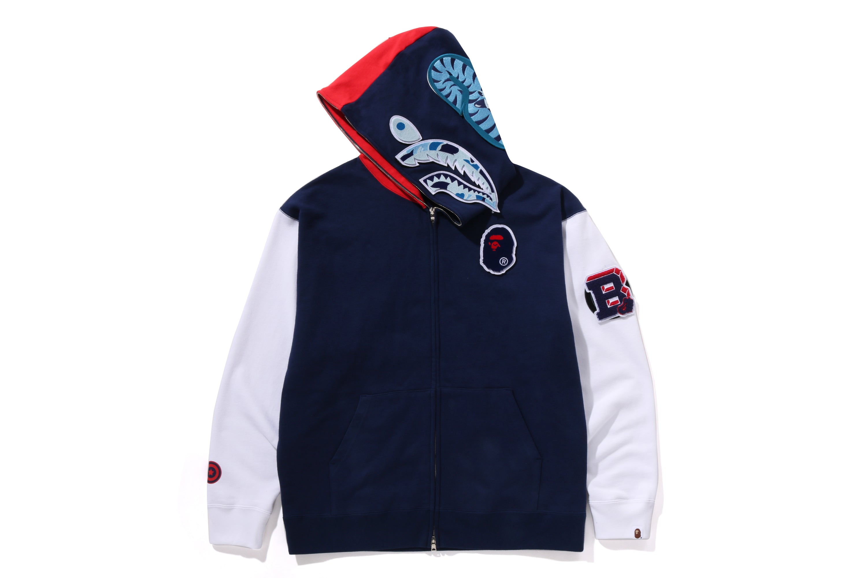 Bape Navy selling Sweatshirt Size-L