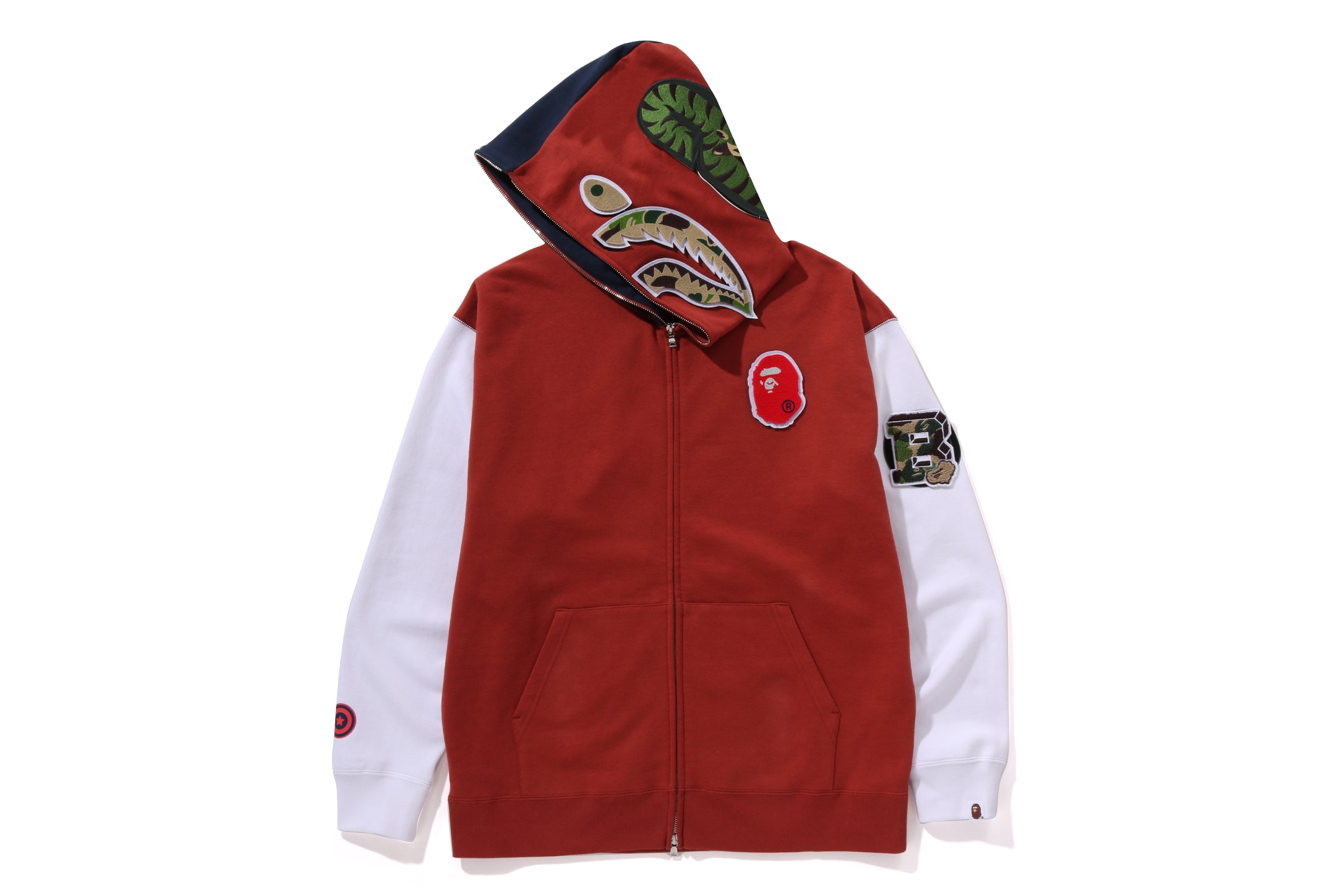 Bape 2nd popular Ape Full Zip Hoodie