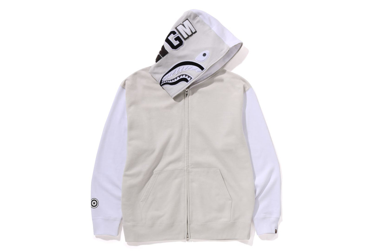 Men White Bape Hoodie BAPE Camo Shark Hoodie Men Women Active