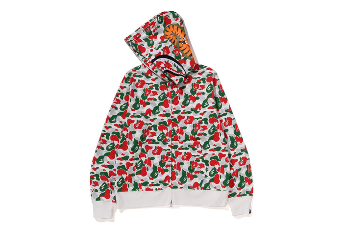 BAPE STORE MILAN SEPARATE SHARK FULL ZIP HOODIE MENS