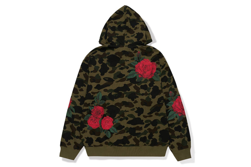 BAPE X ASSC FULL ZIP HOODIE MENS