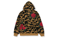 BAPE X ASSC FULL ZIP HOODIE MENS