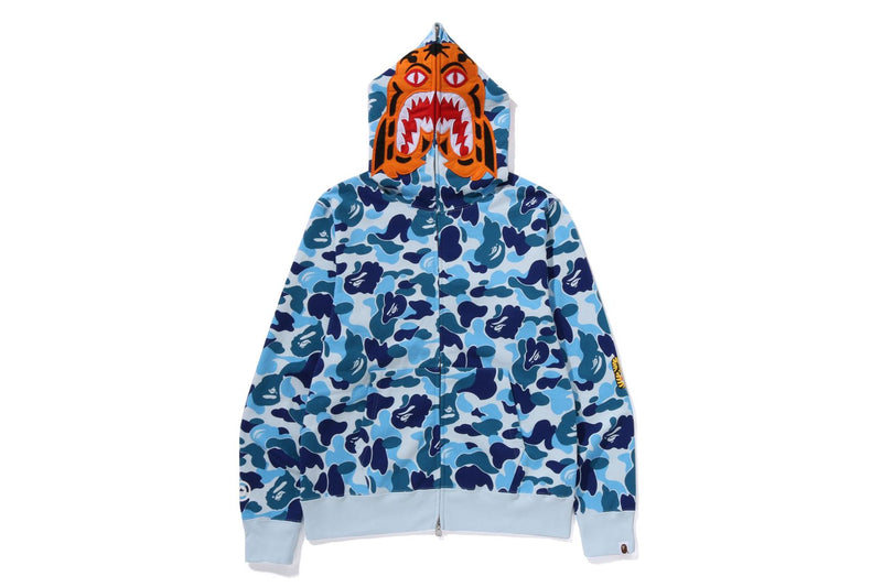 ABC CAMO TIGER FULL ZIP HOODIE MENS