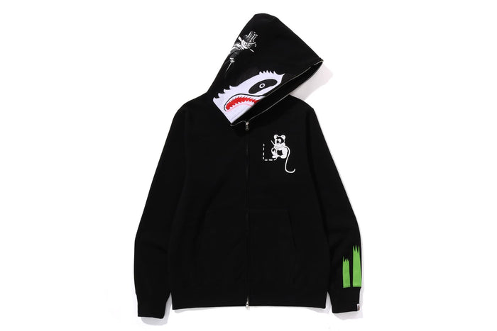 PANDA FULL ZIP HOODIE MENS