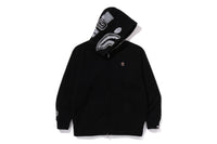 ONE POINT APE HEAD SHARK RELAXED FIT FULL ZIP HOODIE MENS