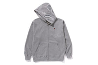 ONE POINT APE HEAD SHARK RELAXED FIT FULL ZIP HOODIE MENS