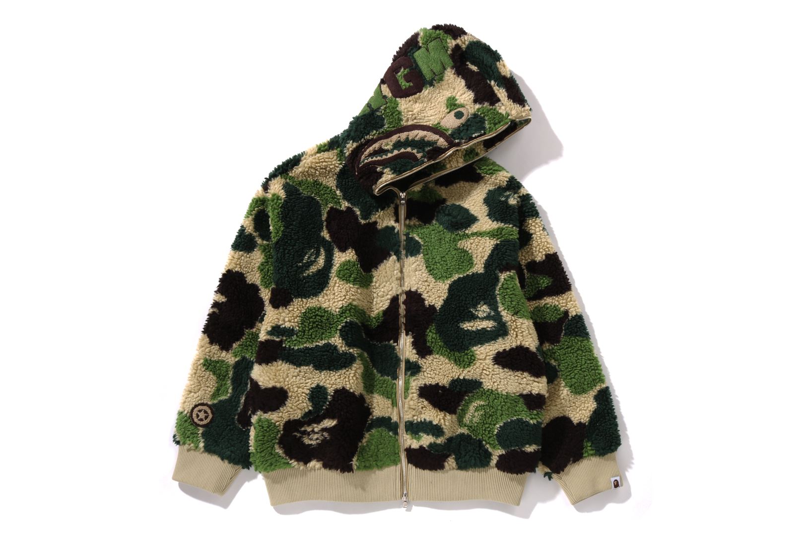 ABC CAMO BOA SHARK RELAXED FIT FULL ZIP HOODIE MENS – eu.bape.com