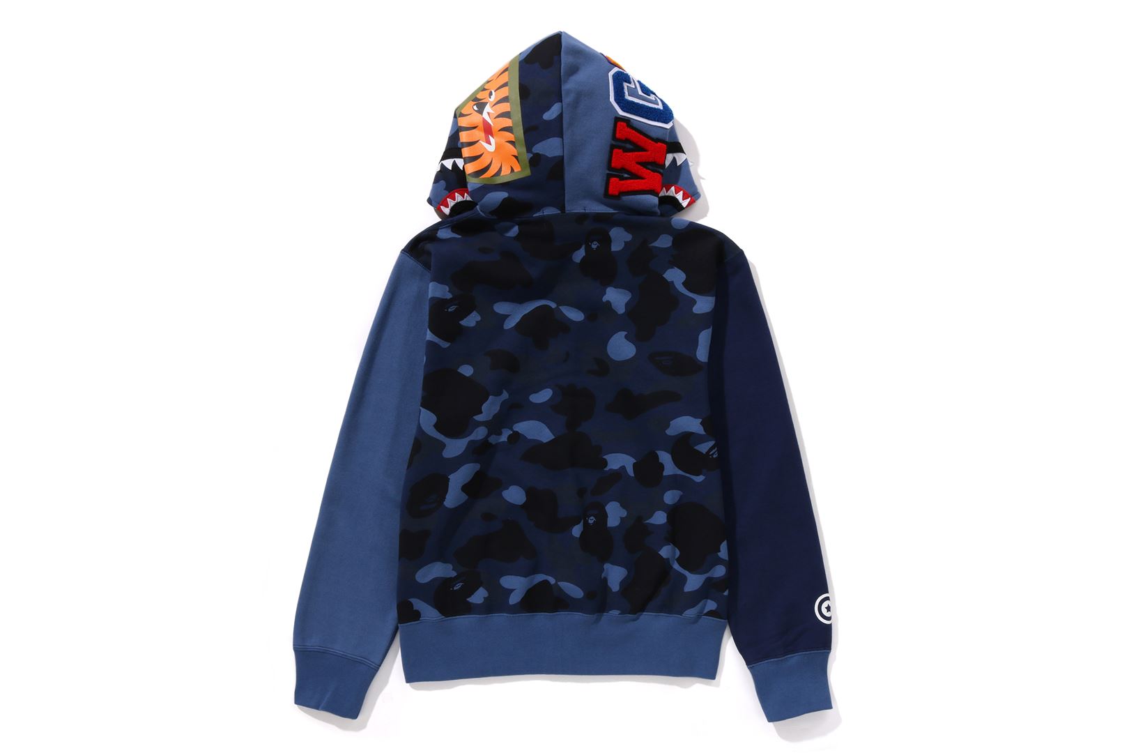 BAPE Color sold Camo Shark Full Zip Hoodie 'Black'