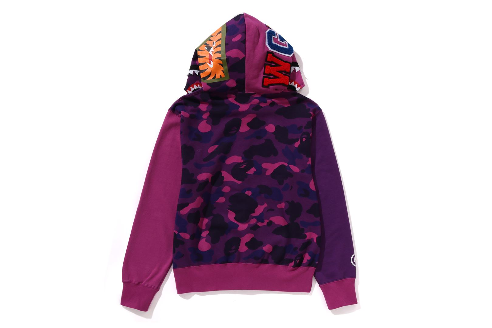 BAPE sold Color Camo Shark Full Zip Hoodie Navy