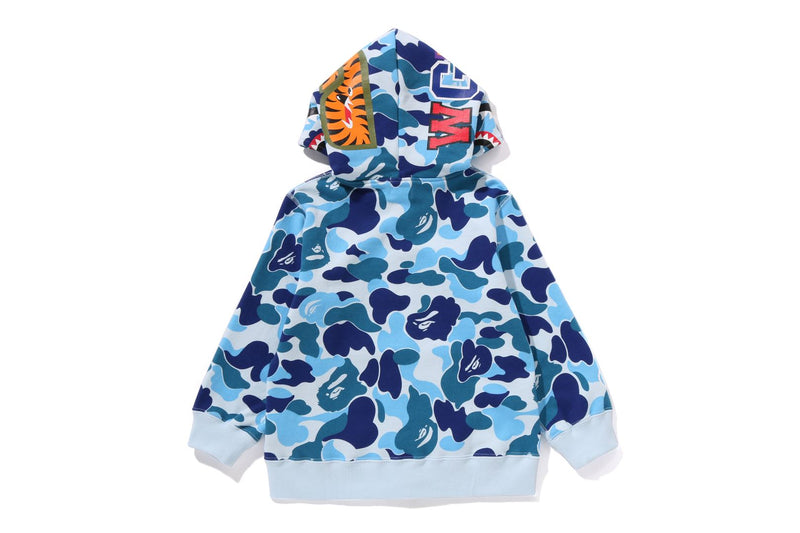 ABC CAMO SHARK ZIP HOODIE KIDS