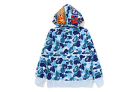 ABC CAMO SHARK ZIP HOODIE JUNIOR