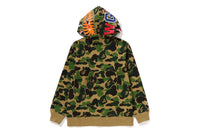 ABC CAMO SHARK ZIP HOODIE JUNIOR