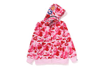 ABC CAMO SHARK ZIP HOODIE JUNIOR