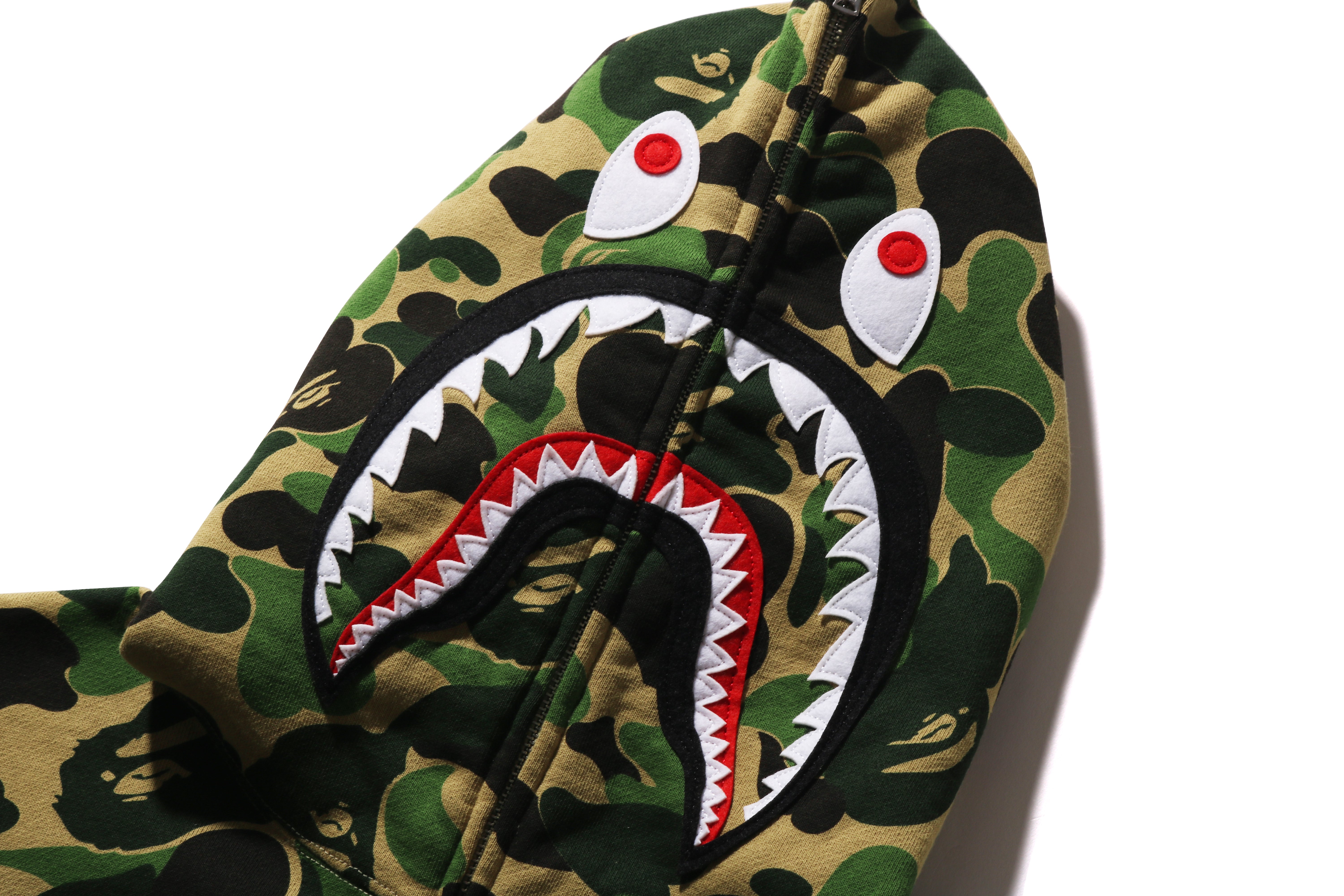 ABC CAMO SHARK FULL ZIP HOODIE – eu.bape.com