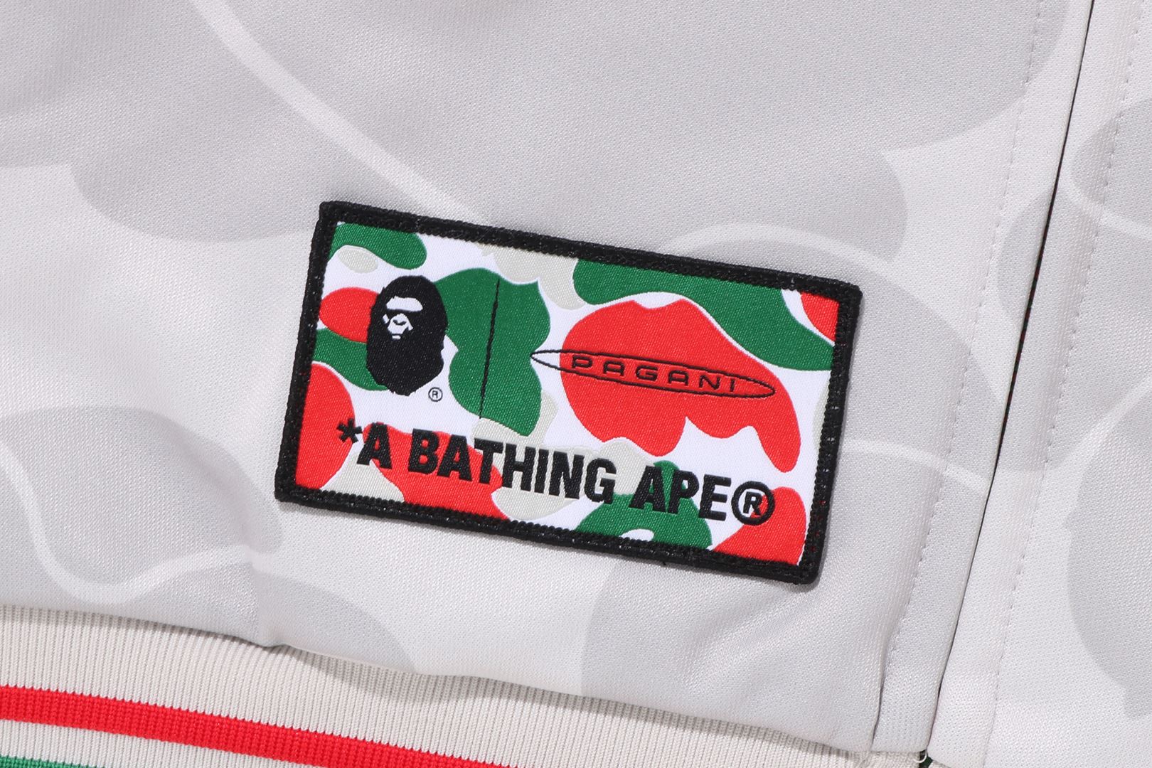 BAPE X PAGANI SOLID CAMO RELAXED FIT SHARK FULL ZIP HOODIE – eu