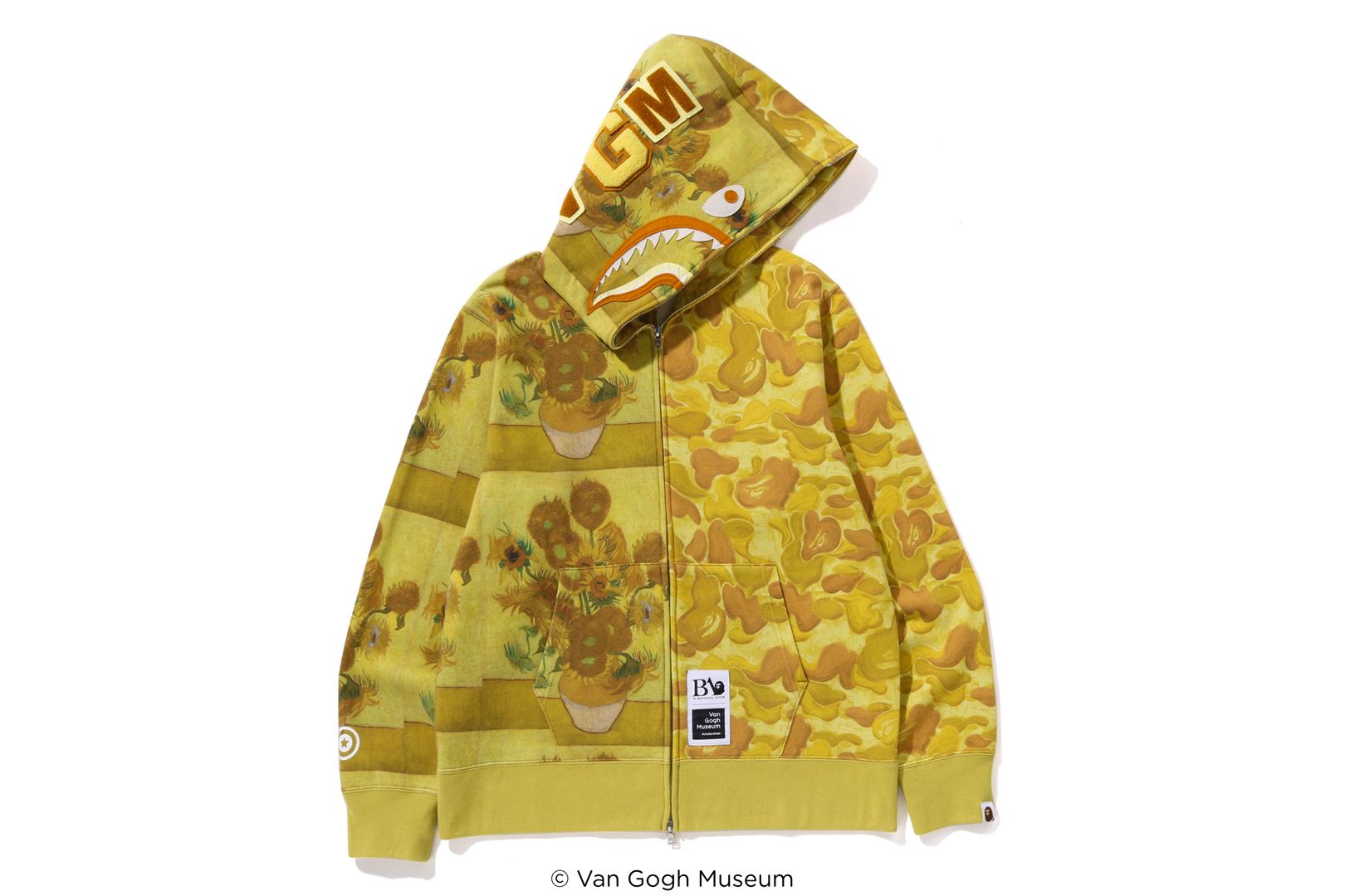 Pubg Mobile Bape Yellow Shark Hoodie Bape Suit Logo Pubg Bape