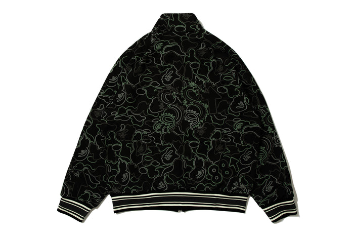 BAPE X 88RISING GLOW IN THE DARK CAMO TRACK JACKET