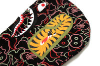 BAPE X 88RISING GLOW IN THE DARK CAMO SHARK FULL ZIP HOODIE