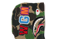 ABC CAMO CROCHET RELAXED FIT SHARK FULL ZIP HOODIE