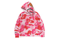 ABC CAMO CROCHET RELAXED FIT SHARK FULL ZIP HOODIE
