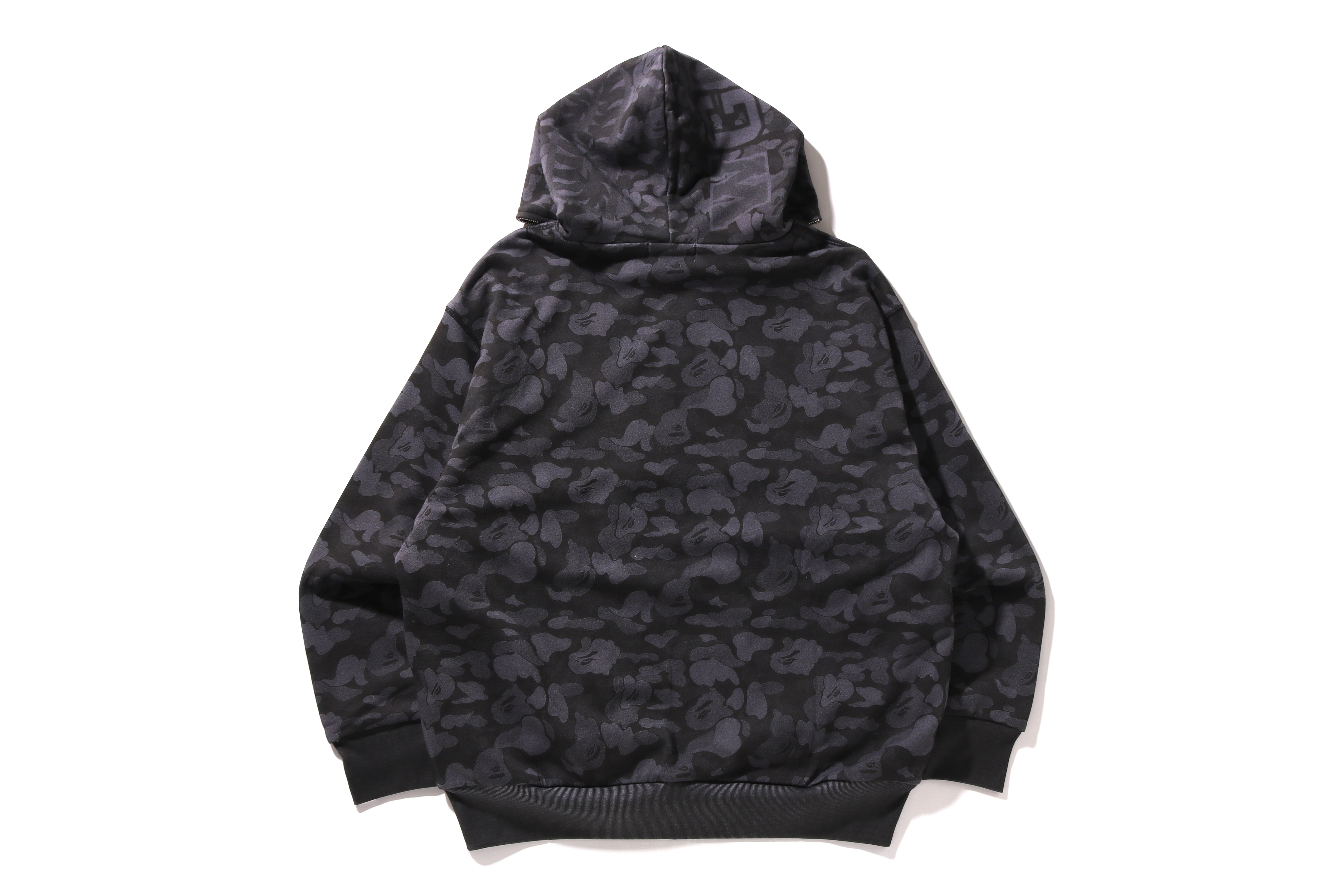 CAMO FAKE PRINT RELAXED FIT SHARK FULL ZIP HOODIE – eu.bape.com