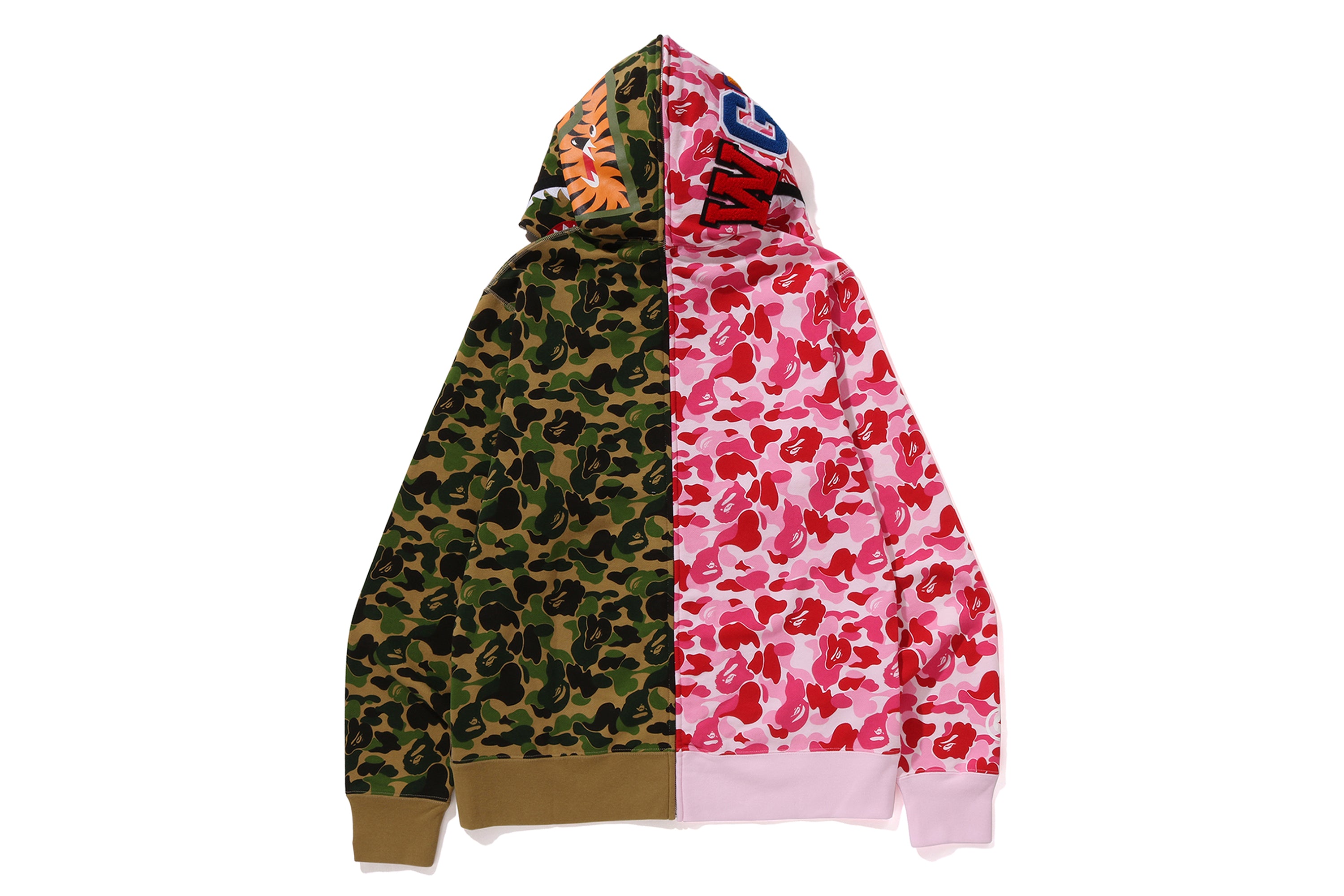 トップス ABC CAMO SEPARATE SHAR K FULL ZIP HOODIE ABC CAMO SEPARATE SHARK FULL ZIP HOODIE – eu.bape.com