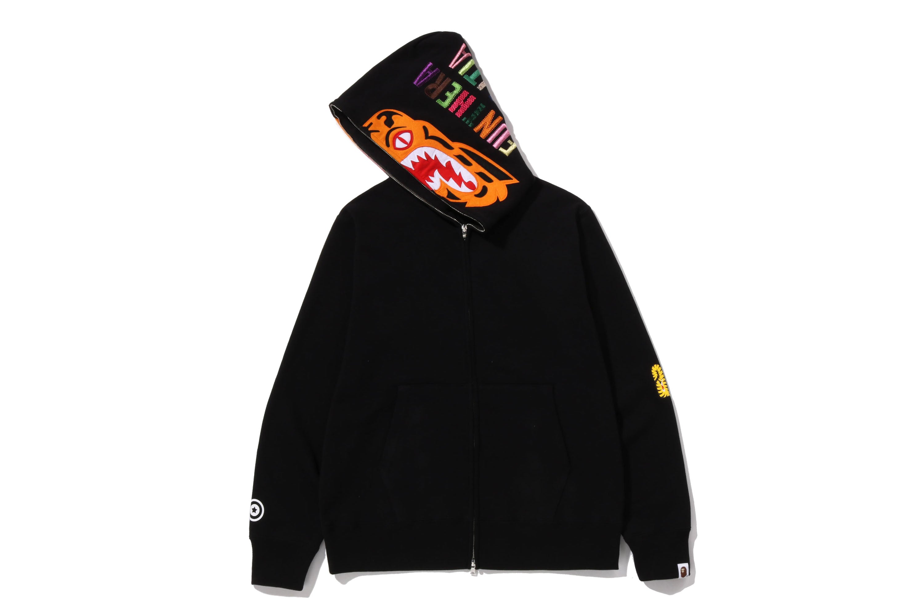 TIGER FULL ZIP HOODIE – eu.bape.com
