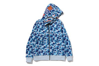ABC CAMO REVERSIBLE SHARK FULL ZIP HOODIE