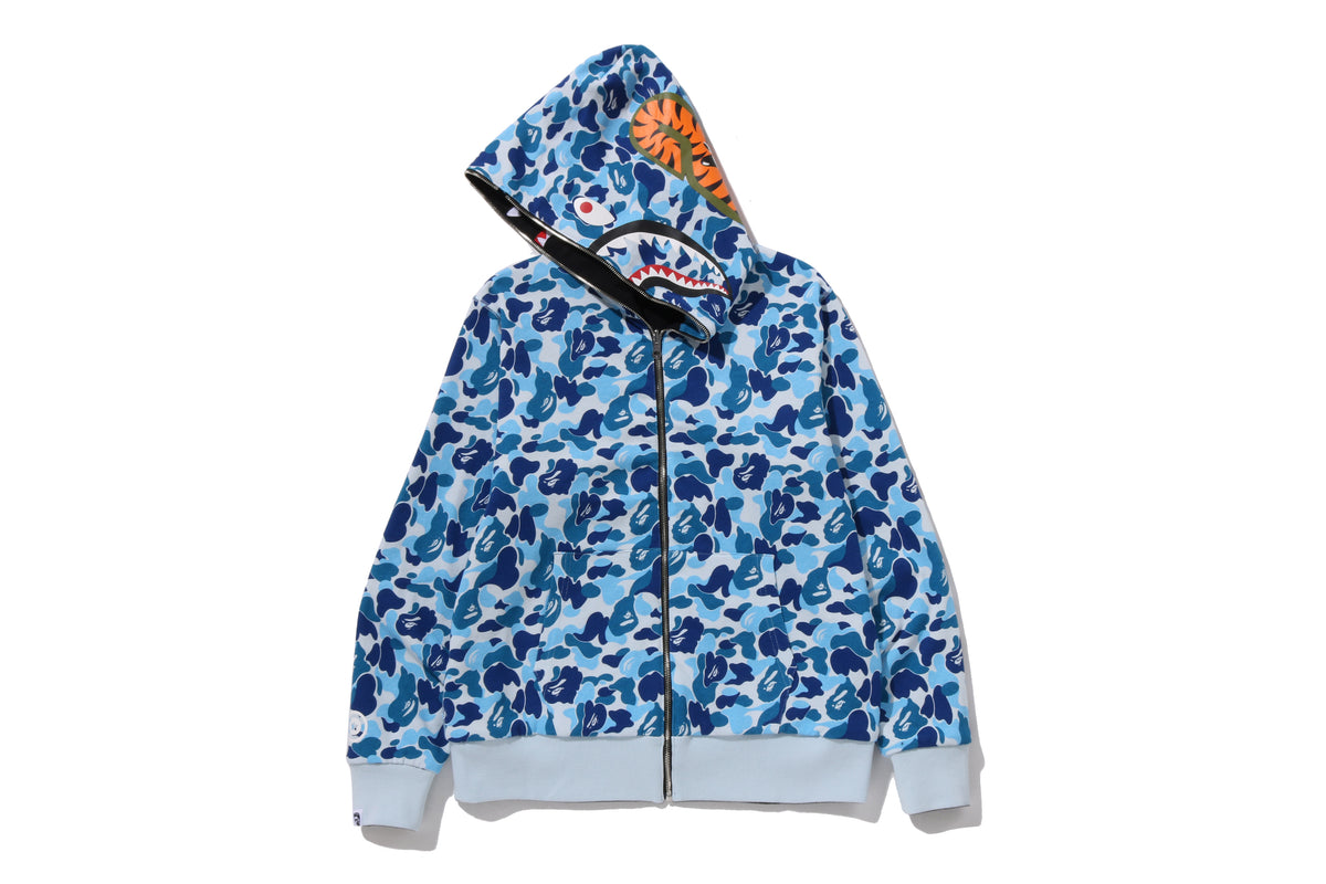 ABC CAMO REVERSIBLE SHARK FULL ZIP HOODIE