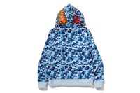 ABC CAMO REVERSIBLE SHARK FULL ZIP HOODIE