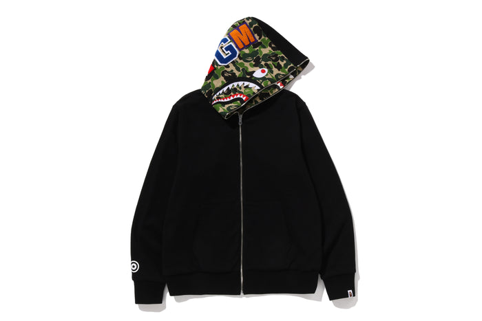 ABC CAMO REVERSIBLE SHARK FULL ZIP HOODIE
