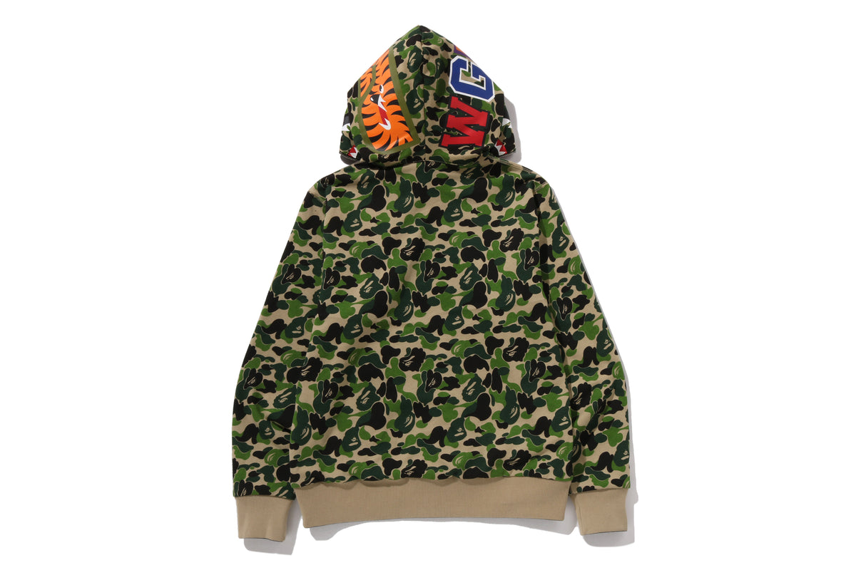 ABC CAMO REVERSIBLE SHARK FULL ZIP HOODIE