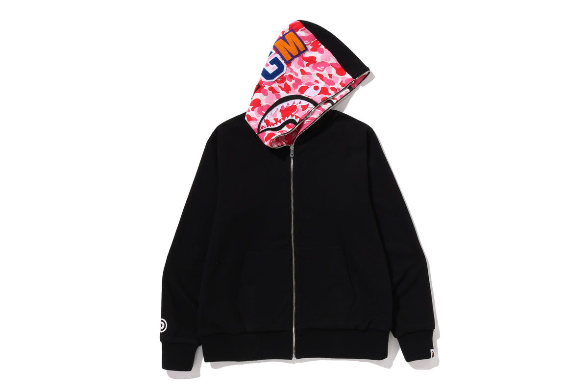ABC CAMO REVERSIBLE SHARK FULL ZIP HOODIE
