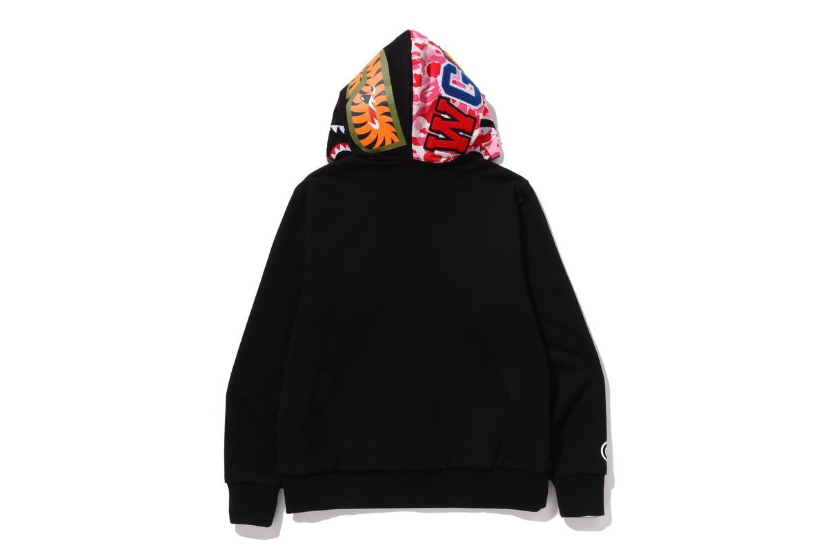 ABC CAMO REVERSIBLE SHARK FULL ZIP HOODIE