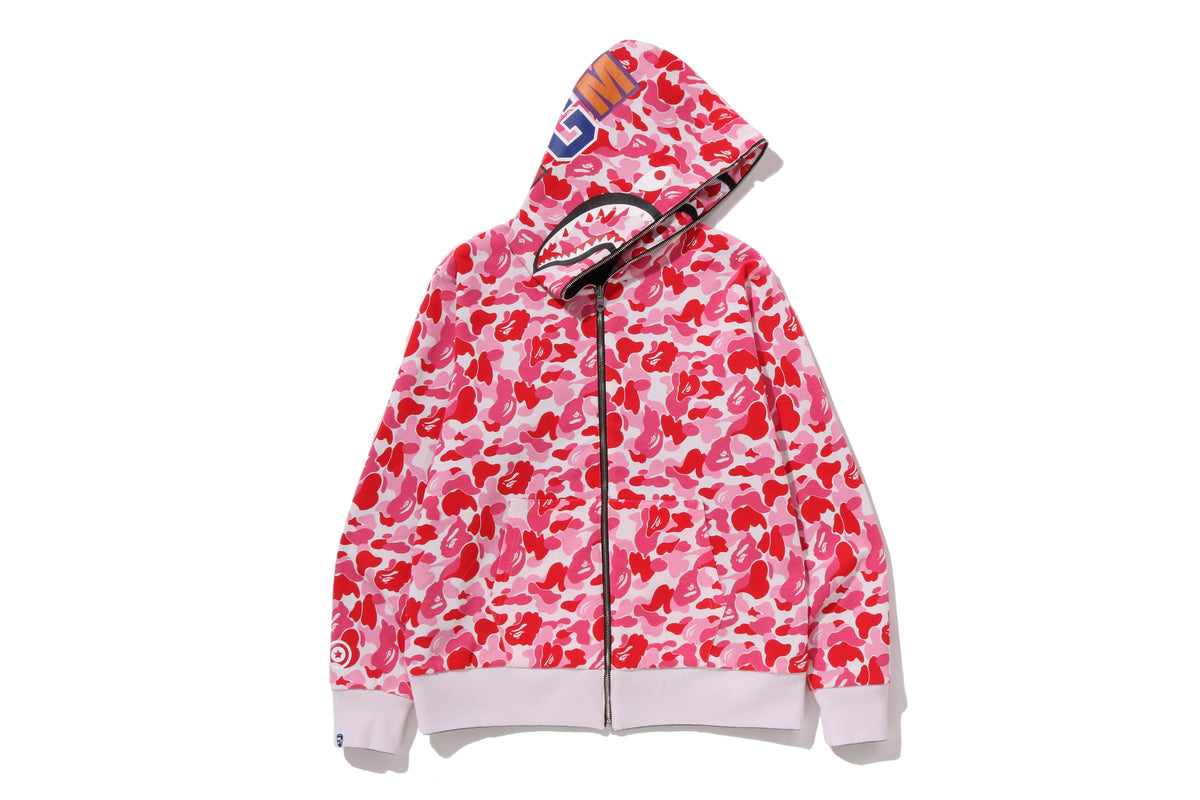ABC CAMO REVERSIBLE SHARK FULL ZIP HOODIE